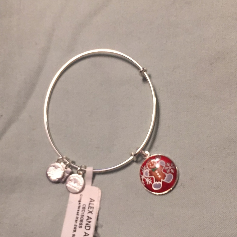 Alex and Ani gingerbread bracelet